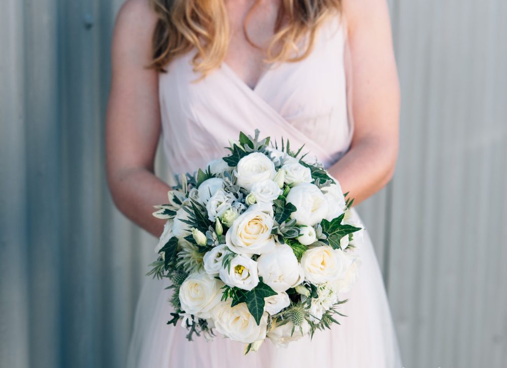 Classic White Posie Flowers