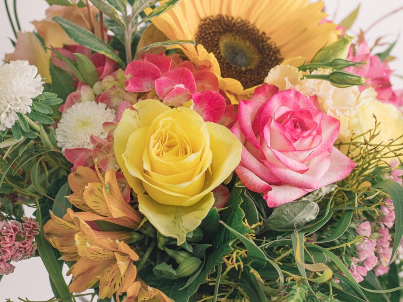 A Strawberries 'N' Sunshine Blooms Bouquet - Image 2