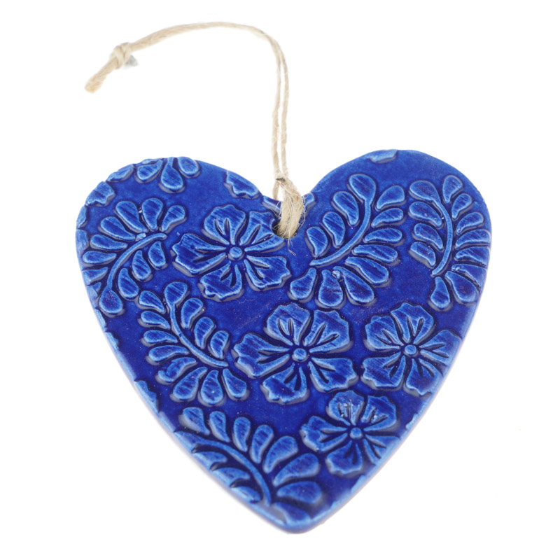 Hasina Art Handmade Heart - Royal Blue