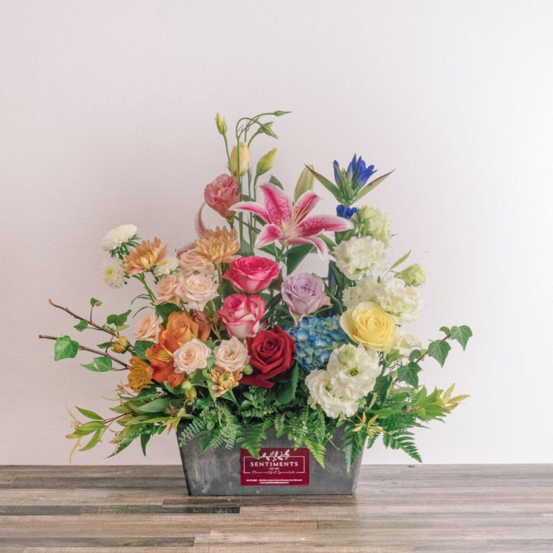 Colourful Arrangement Flowers