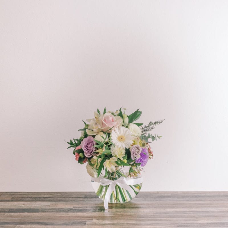 bouquet in vase