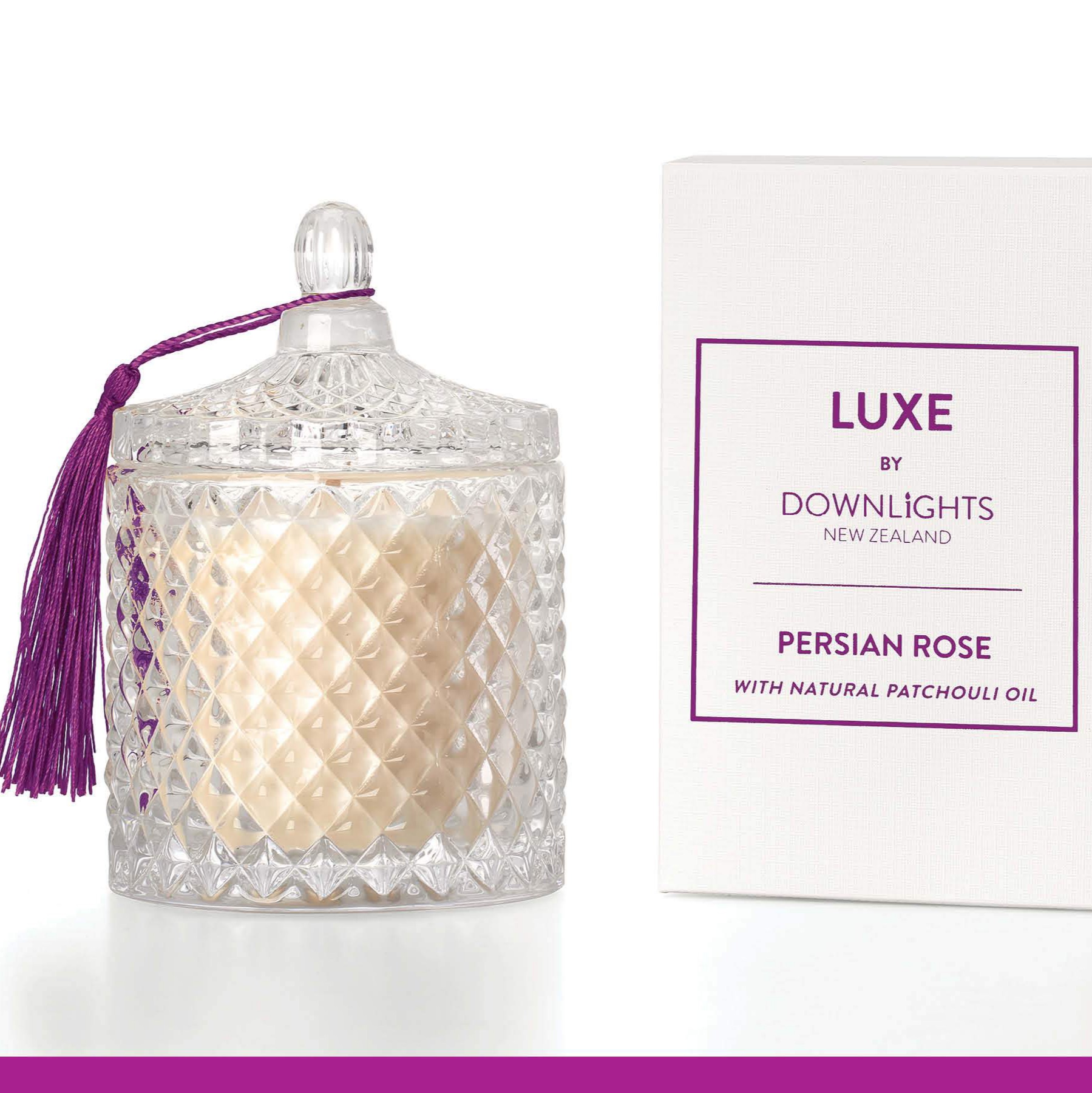 Downlights - Persian Rose Luxe Candle