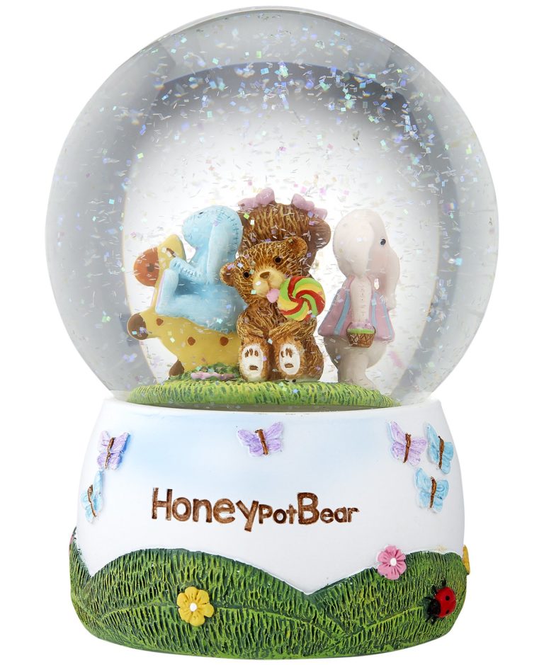 Honey Pot Musical Snow Globe