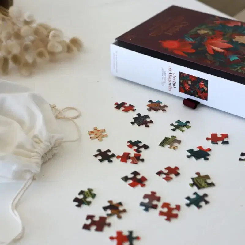 Flox Puzzle - Orchid & Magnolia - 500 Piece - Image 2
