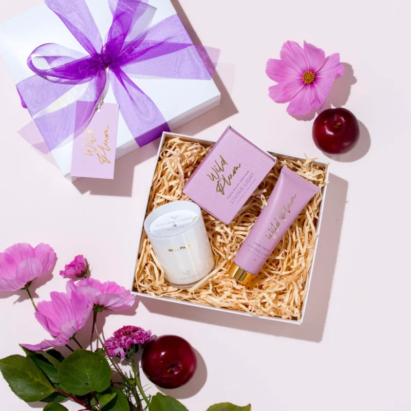 Living Light- Wild Plum Pamper Set