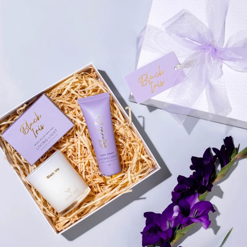 Living Light- Black Iris Pamper Set