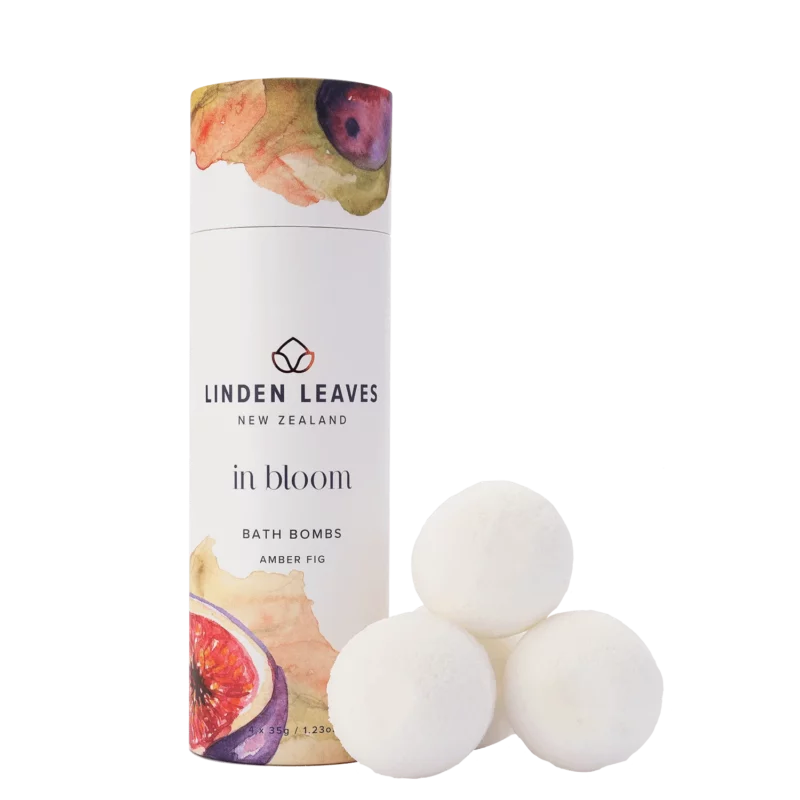 Linden Leaves - Amber & Fig Bath Bombs